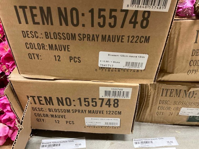 Silka en emerald kunstbloemen - afbeelding 5 van  13