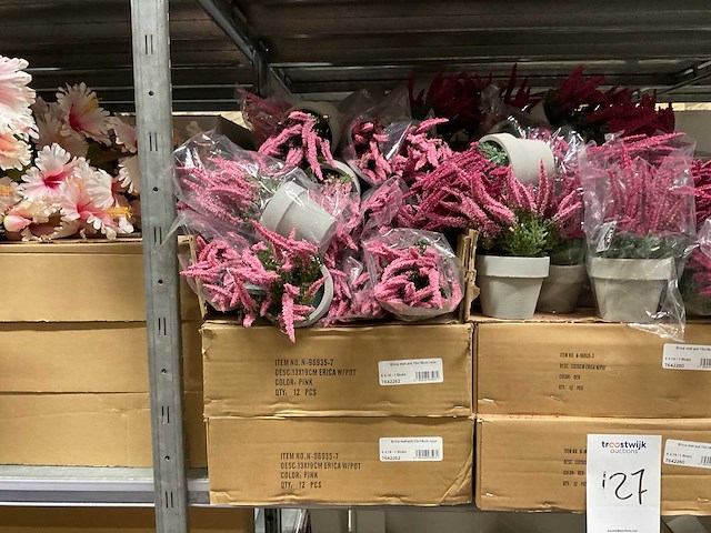 Silka en emerald kunstbloemen - afbeelding 10 van  13