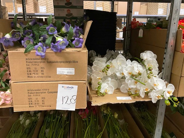 Silka en emerald kunstbloemen - afbeelding 12 van  12