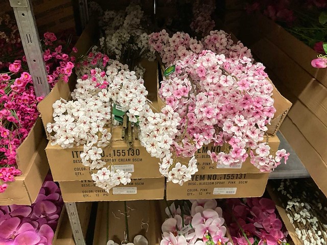 Silka en emerald kunstbloemen - afbeelding 6 van  20