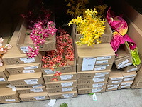 Silka en emerald partij kunstbloemen - afbeelding 7 van  10