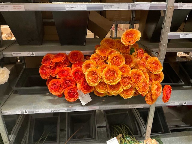 Silka en emerald partij zijde bloemen - afbeelding 6 van  7