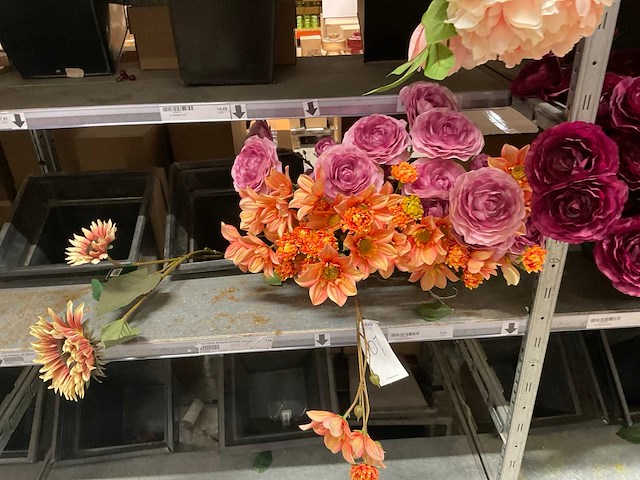 Silka en emerald partij zijde bloemen - afbeelding 10 van  11