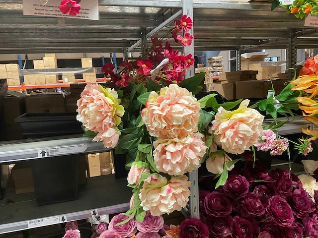 Silka en emerald partij zijde bloemen - afbeelding 11 van  11