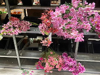 Silka en emerald partij zijde bloemen - afbeelding 1 van  9