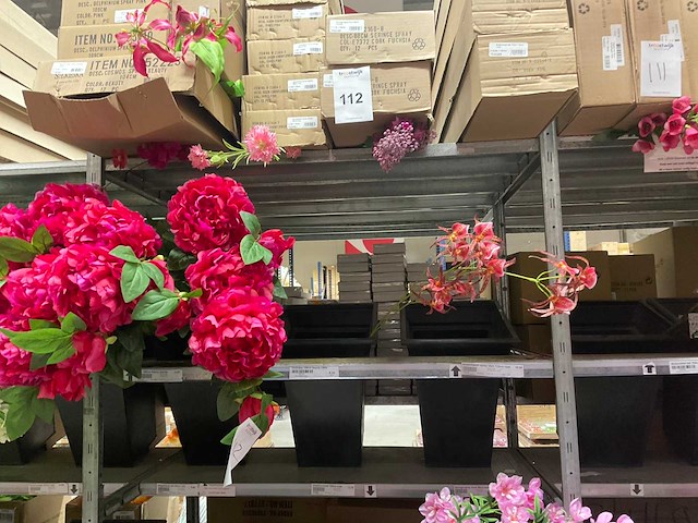 Silka en emerald partij zijde bloemen - afbeelding 2 van  9