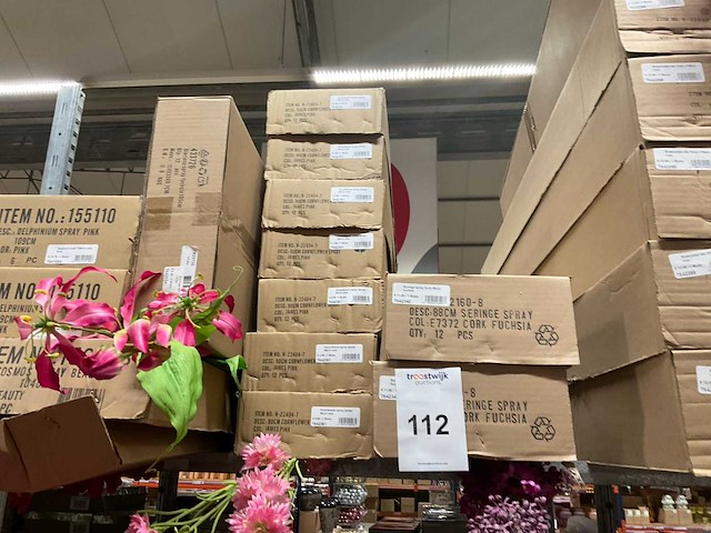 Silka en emerald partij zijde bloemen - afbeelding 5 van  9