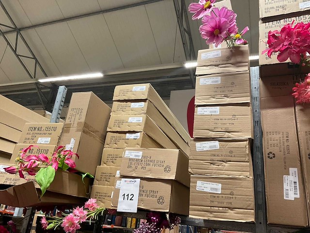 Silka en emerald partij zijde bloemen - afbeelding 6 van  9