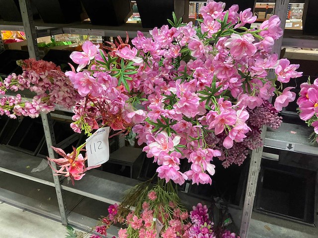 Silka en emerald partij zijde bloemen - afbeelding 8 van  9