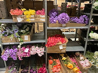 Silka en emerald partij zijde bloemen - afbeelding 1 van  14