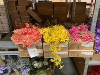 Silka en emerald partij zijde bloemen - afbeelding 11 van  14