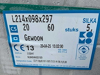 Silka l214x098x297 kalkzandsteen - afbeelding 6 van  6