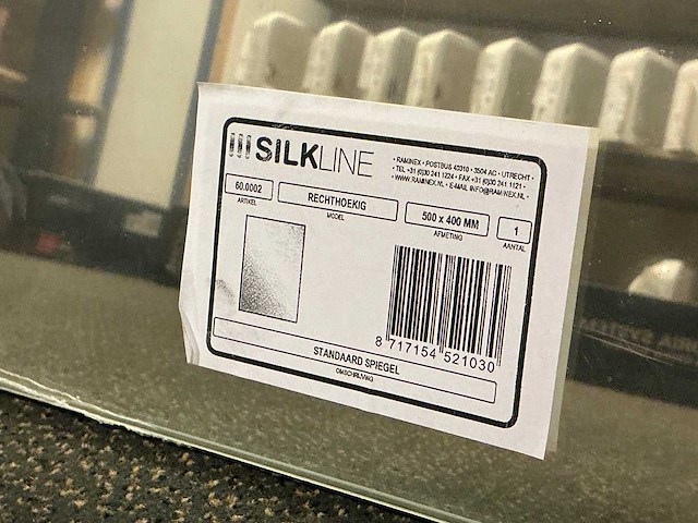 Silkline badkamerspiegel 50x40cm (8x) - afbeelding 2 van  3