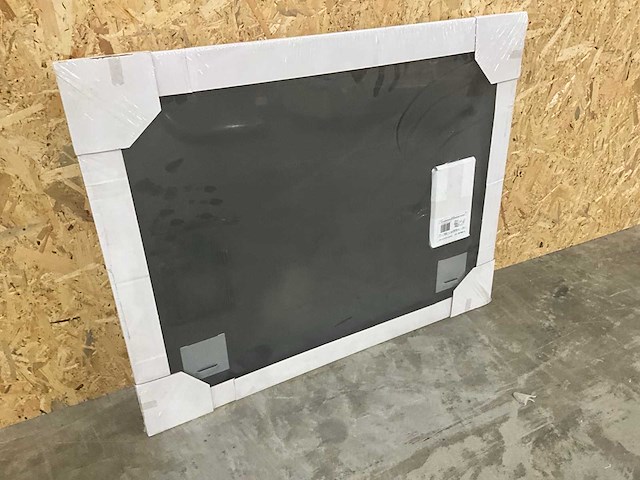Silkline spiegel rechthoekig 1000x800mm (bxh) met facet 4mm rondom incl. verborgen ophangsysteem - afbeelding 1 van  3
