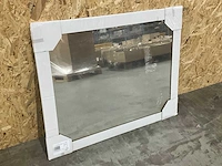 Silkline spiegel rechthoekig 1000x800mm (bxh) met facet 4mm rondom incl. verborgen ophangsysteem