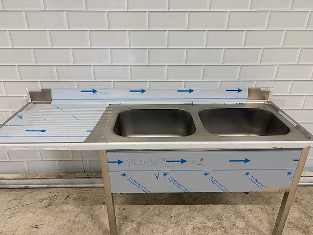 Silko - rvs spoeltafel ongebruikt - afbeelding 2 van  6