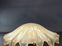 Sillux cortina design roberto caddeo handgeschapen grote glazen plafonniere - afbeelding 3 van  5