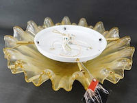 Sillux cortina design roberto caddeo handgeschapen grote glazen plafonniere - afbeelding 5 van  5