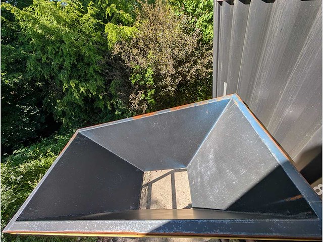 Silocontainer vultrechter met 4 ophanghaken opslagcontainer - afbeelding 6 van  24