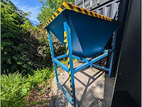 Silocontainer vultrechter met 4 ophanghaken opslagcontainer - afbeelding 7 van  24