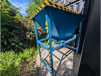 Silocontainer vultrechter met 4 ophanghaken opslagcontainer - afbeelding 14 van  24