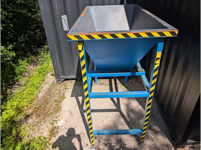 Silocontainer vultrechter met 4 ophanghaken opslagcontainer - afbeelding 16 van  24