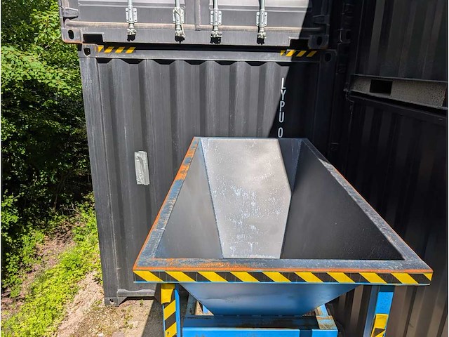 Silocontainer vultrechter met 4 ophanghaken opslagcontainer - afbeelding 4 van  24