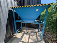 Silocontainer vultrechter met 4 ophanghaken opslagcontainer