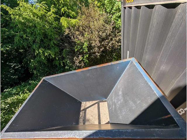 Silocontainer vultrechter met 4 ophanghaken opslagcontainer - afbeelding 5 van  24
