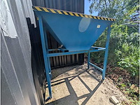 Silocontainer vultrechter met 4 ophanghaken opslagcontainer - afbeelding 13 van  24