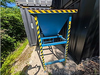 Silocontainer vultrechter met 4 ophanghaken opslagcontainer - afbeelding 15 van  24