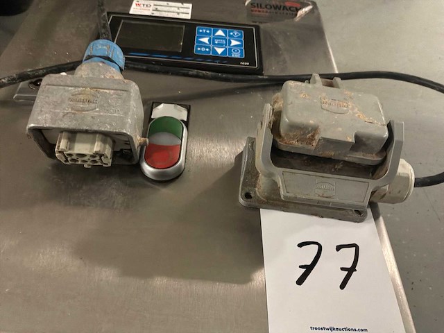 Silowacht vloerweegschaal, rvs - afbeelding 6 van  6