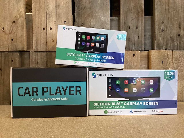 Siltcon/olvy company - carplay (3x) - afbeelding 1 van  2