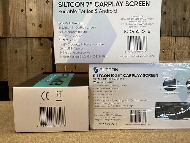 Siltcon/olvy company - carplay (3x) - afbeelding 2 van  2