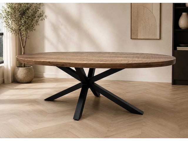 Silva ovale eetkamertafel - afbeelding 1 van  12