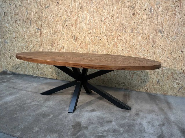 Silvan ovale eetkamertafel - afbeelding 6 van  8
