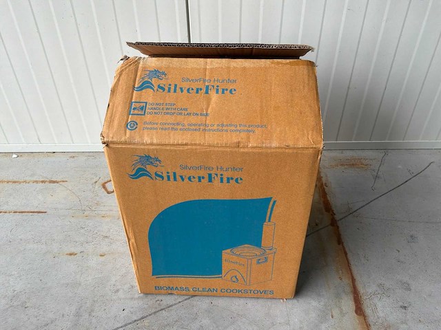 Silver fire rocket stove houtkook stoof (11x) - afbeelding 8 van  9