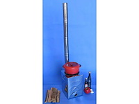 Silver fire rocket stove houtkook stoof (11x) - afbeelding 9 van  9