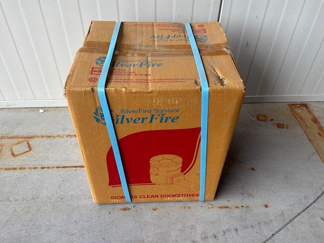 Silver fire rocket stove houtkook stoof (6x) - afbeelding 5 van  6