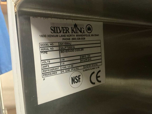 Silver king sk10maj sk15maj melk dispenser (2x) - afbeelding 10 van  19