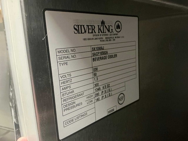 Silver king sk10maj sk15maj melk dispenser (2x) - afbeelding 11 van  19