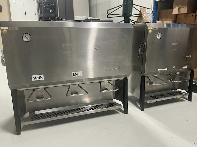 Silver king sk10maj sk15maj melk dispenser (2x) - afbeelding 1 van  19