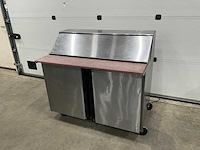 Silver king skp4812a/cuk2 mobiele saladette - afbeelding 1 van  1