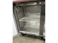 Silver king skp4812a/cuk2 mobiele saladette - afbeelding 7 van  10