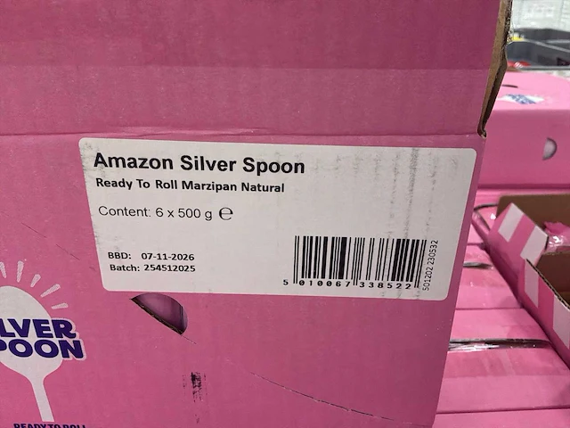 Silver spoon marsepein naturel (500g) (1176x) - afbeelding 3 van  3