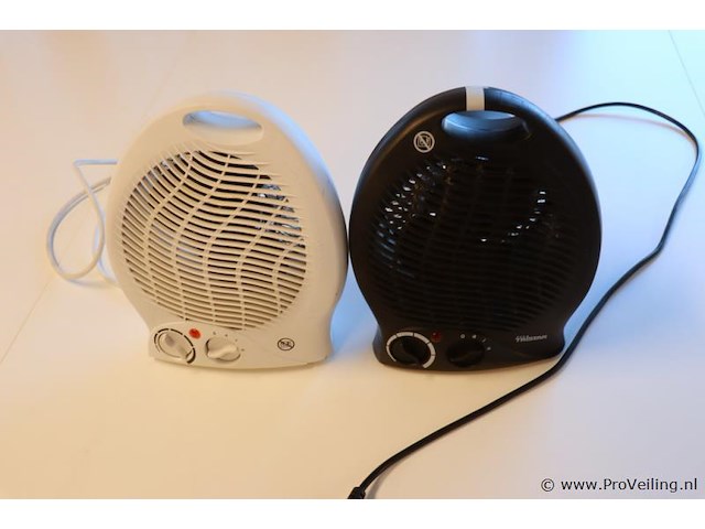 Silvercrest ventilatorkachel shl 2000 & tristar fan heater - afbeelding 1 van  4