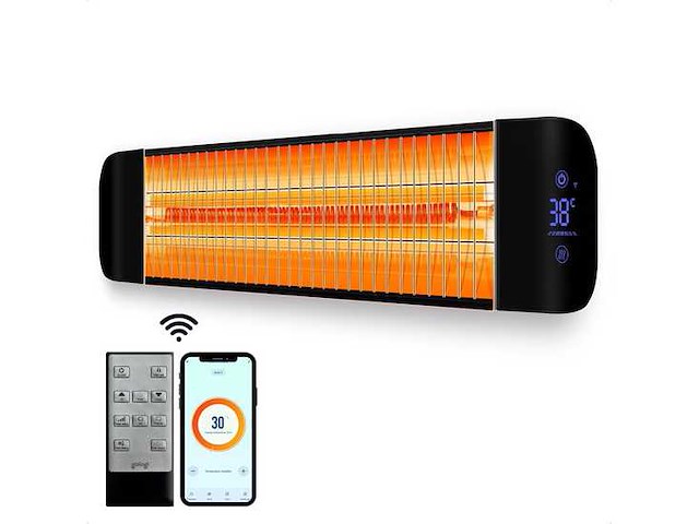 Silvergear smart exterior heater elektrische kachel - afbeelding 1 van  3