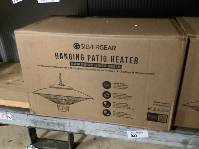 Silvergear terras heater heater - afbeelding 3 van  3