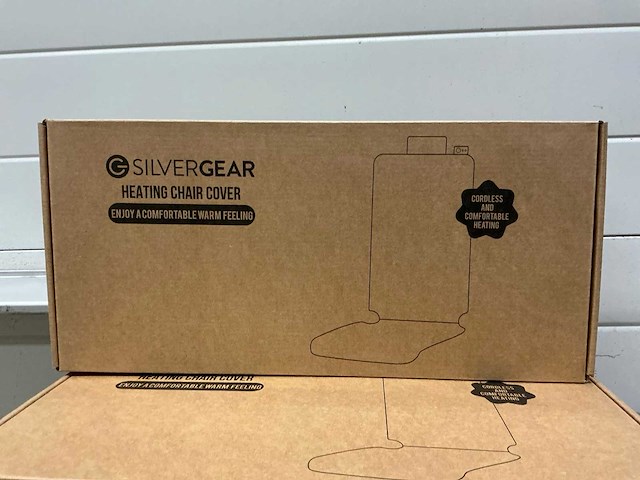 Silvergear verwarmde stoelhoes (13x) - afbeelding 1 van  3