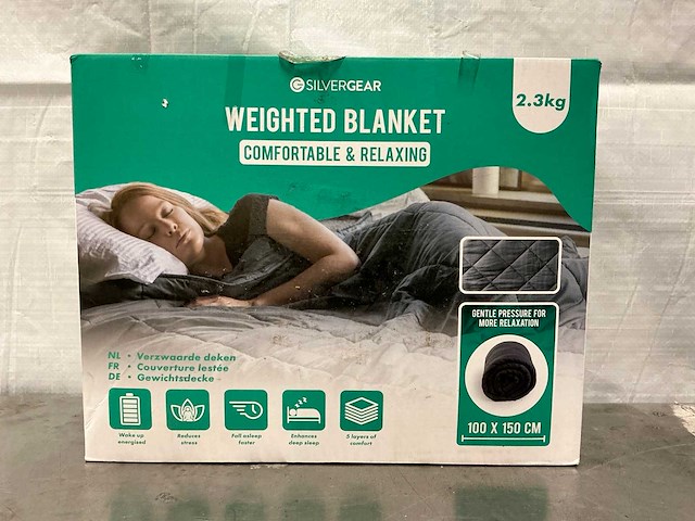 Silvergear verzwarings deken (10x) - afbeelding 1 van  6